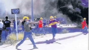 Plaza Huincul, 30 de marzo de 2006 (Foto: archivo)