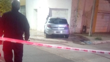 El choque fue en avenida San Martín y Santa Cruz (Foto: gentileza)