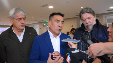 Claudio Lozano llegó a Neuquén para compartir una presentación junto a Rioseco y Fuentes (Fotos: gentileza)
