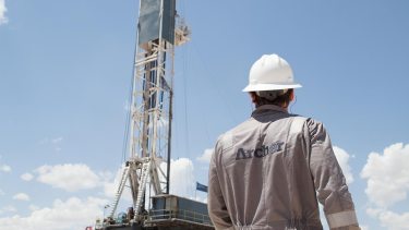 La compañía tiene en operación 8 equipos perforadores en Vaca Muerta. Foto: Gentileza. 