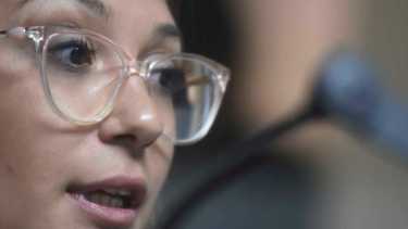 Camila, la joven denunciante por abuso sexual durante su infancia. Foto: Juan Thomes