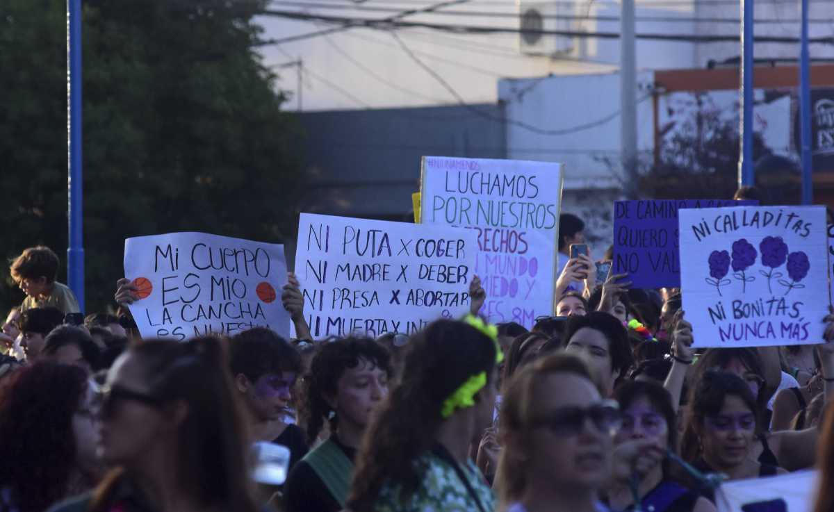 Este viernes 8 de marzo habrá actividades por el Día de la Mujer en Neuquén y Río Negro (Archivo Andrés Maripe)