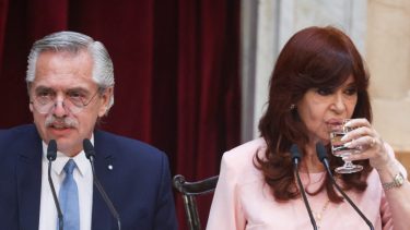 Alberto Fernández y Cristina Kirchner estuvieron juntos en la Asamblea Legislativa. (Foto: Reuters)