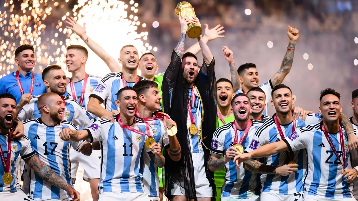 La Selección Argentina continúa en lo más alto del ranking FIFA.