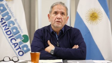 Sergio Palazzo, secretario general de La Bancaria.