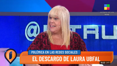 Laura Ubfal aclaró sus dichos en Intrusos, el programa de América. 