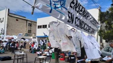 Unter aceptó la propuesta salarial, pero la discusión se concentra ahora en los descuentos de los días de paro. Foto Archivo
