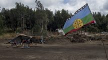 Imagen de Protesta mapuche bloquea desde hace 60 días la obra de la Circunvalación en Villa La Angostura