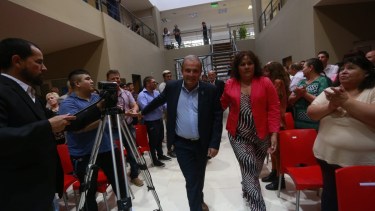 Pesatti hizo referencia a las obras proyectadas para este año en la capital rionegrina. Foto: Pablo Leguizamon