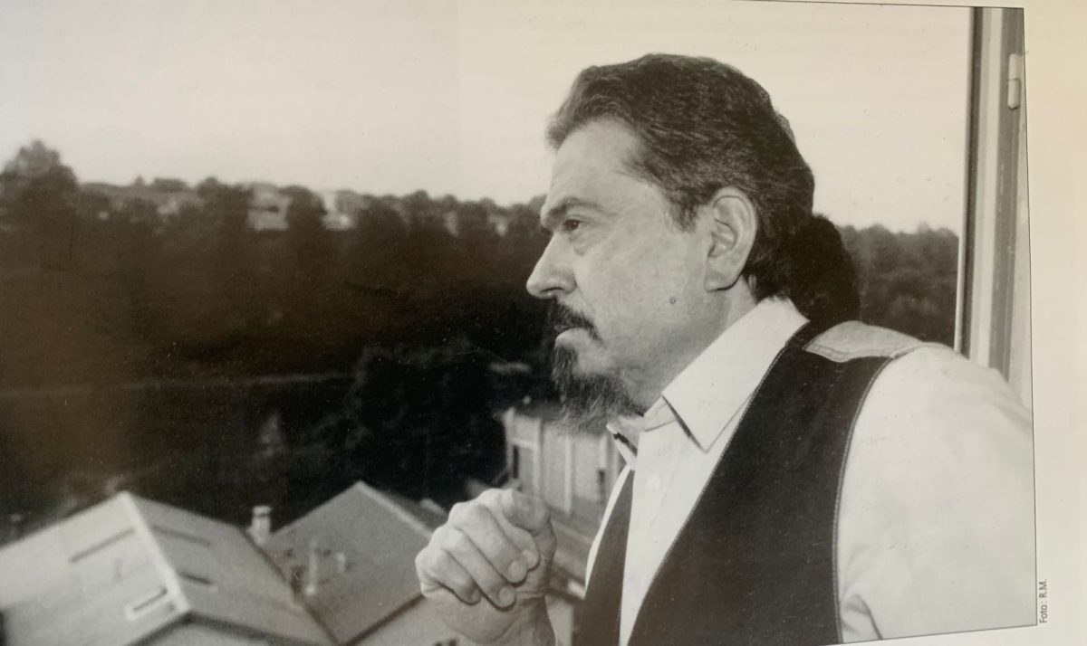 Foto de Raúl Mercado incluida en el libro "Inventario de sueños", de Oscar Sarhan.