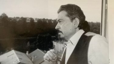 Foto de Raúl Mercado incluida en el libro "Inventario de sueños", de Oscar Sarhan.