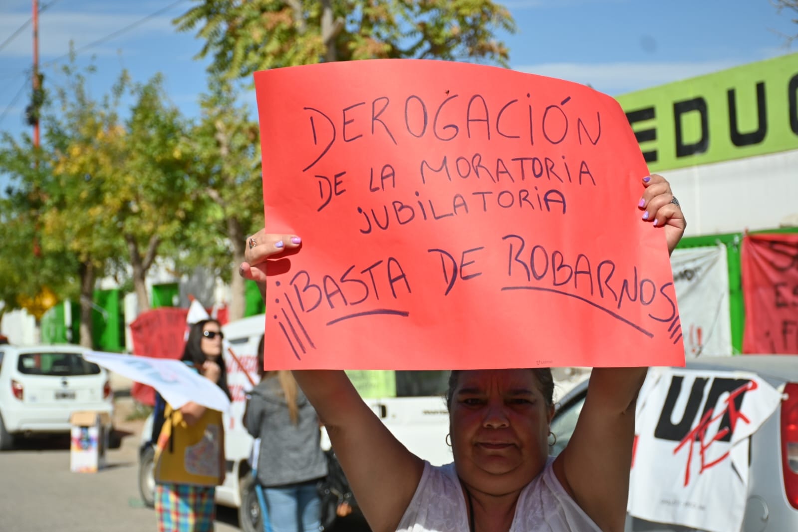 La manifestación comenzó a las 11. Foto: Florencia Salto