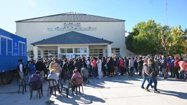 El programa nacional Mirarnos llegó a Cipolletti. Foto: Florencia Salto. 
