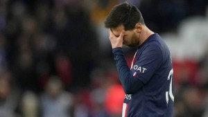 Messi fue silbado en la derrota del PSG como local: su futuro se aleja de Francia