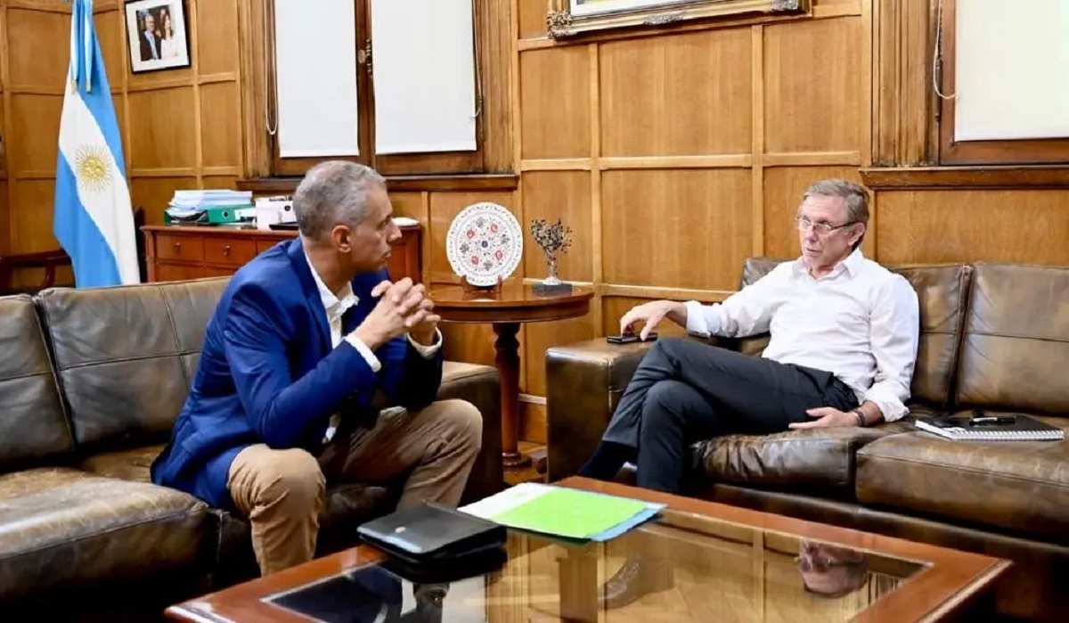 Banacloy analizó varios temas en Buenos Aires junto al secretario Agricultura, Ganadería y Pesca de la Nación, Juan José Bahillo.