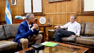 Banacloy analizó varios temas en Buenos Aires junto al secretario Agricultura, Ganadería y Pesca de la Nación, Juan José Bahillo.