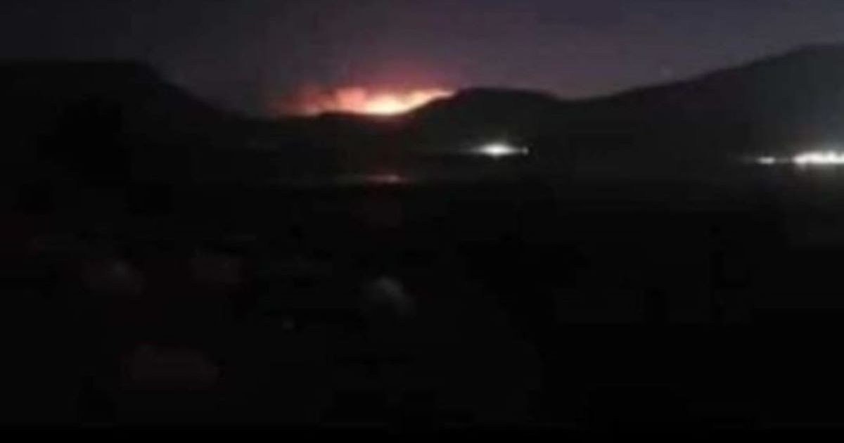 Des agriculteurs ont été évacués dans les environs de Caviahue, en raison d’un incendie au Chili