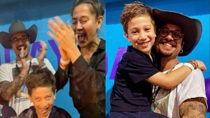 Daniel Osvaldo y Jimena Barón festejaron juntos un cumpleaños muy especial de su hijo Momo