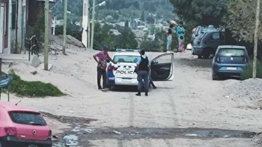 La detención del sospechoso del femicidio se realizó en el barrio 2 de Mayo de Neuquén. (Gentileza)