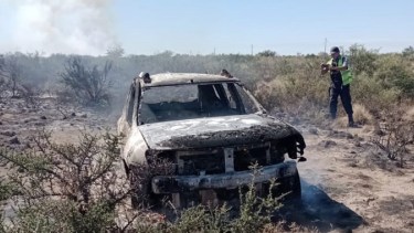 Una familia de Buenos Aires volcó cuando viajaba a Neuquén por la Ruta 22, hay dos heridos. Foto: gentileza