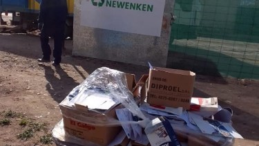 EcoNewenken  recibe materiales para clasificar y reciclar como papel, cartón, plástico, nylon, latas de aluminio, tetrabrik y vidrio. Foto: https://www.facebook.com/Econewenken2021