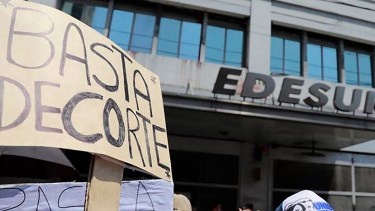 Edesur fue acusado de perder "su capacidad operativa en forma intencional".