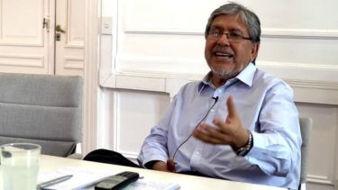 Navarro fue crítico con la gestión del gobierno del Frente de Todos.