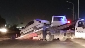 Una mujer herida por un vuelco en la Ruta 7: aseguran que no hay iluminación