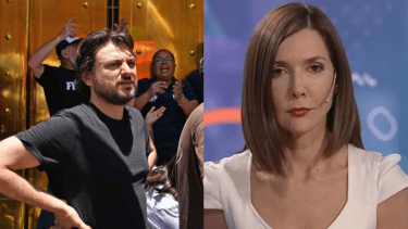 Juan Grabois a Cristina Pérez: "Usted es una mala persona, es una basura y es la clara representación de los problemas que tenemos en este país". Foto archivo. 