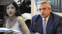 Imagen de Fernanda Vallejos contra la candidatura de Alberto Fernández: «No puede ganar ni en las figuritas»