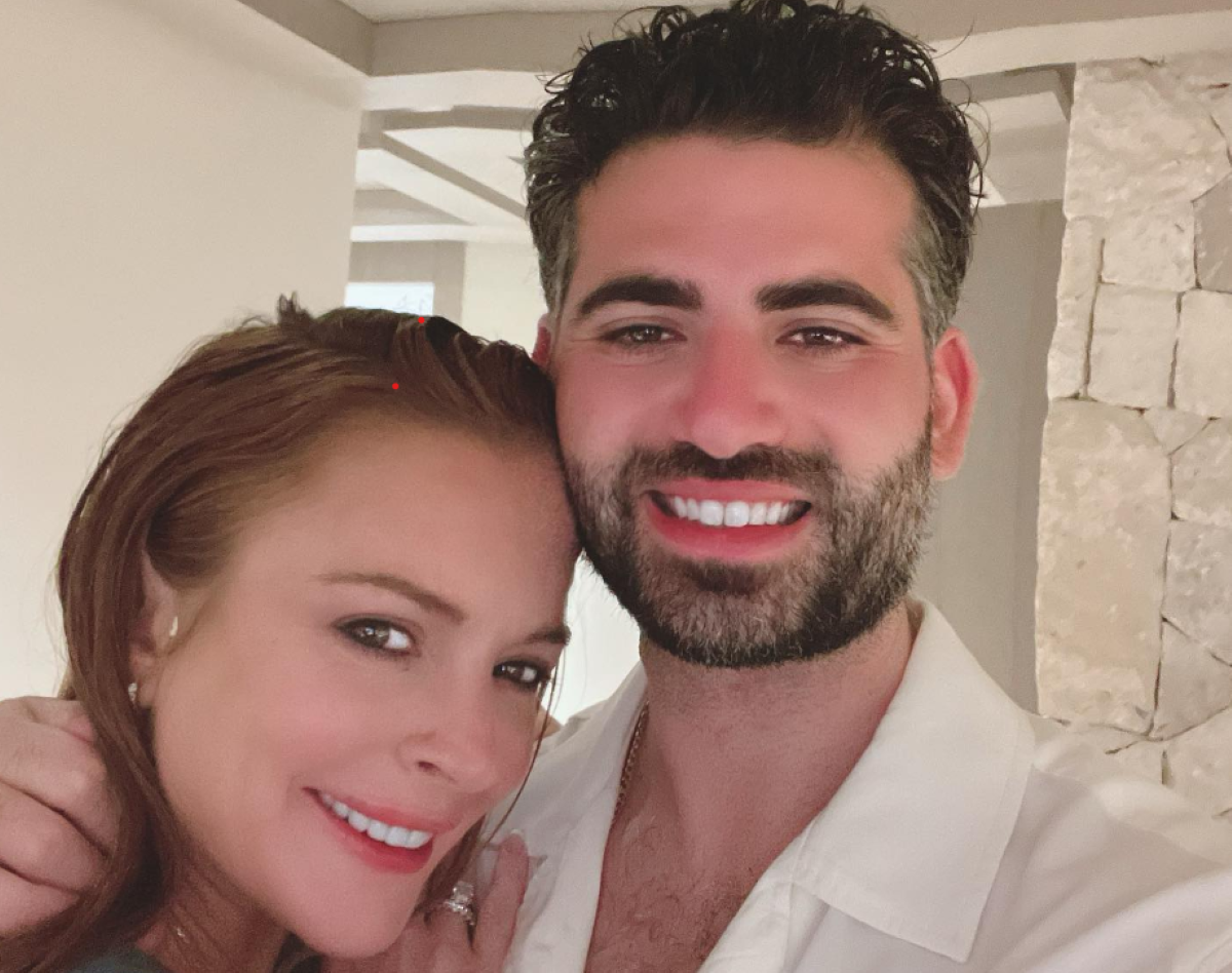 Lindsay Lohan y Bader Shammas, esperan su primer hijo.  Foto: Gentileza Instagram @
lindsaylohan
