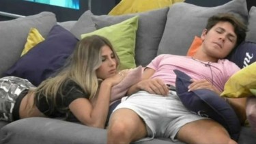 Marcos Ginocchio y Julieta Poggio, juntos en la casa de Gran Hermano 2022. Archivo.

