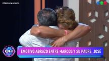 Imagen de Marcos de Gran Hermano y el emotivo momento con su papá, una poesía y el saludo de su mamá