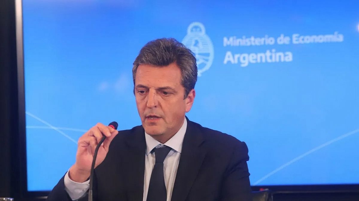 El ministro de Economía, Sergio Massa busca acelerar desembolsos del FMI. Foto Archivo.