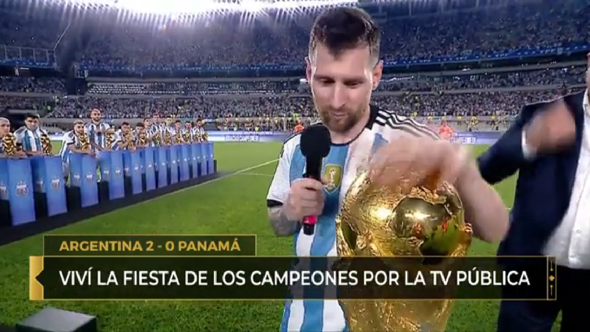 Messi y la Copa del Mundo, el sueño cumplido.