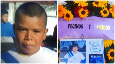 El niño recibió un disparo mortal mientras caminaba junto a otros tres primos.