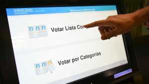 Con cambios, aprobaron la pantalla que se usará para las elecciones en Neuquén