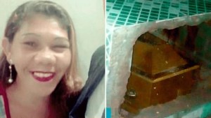 Una mujer fue rescatada del interior de un nicho en Brasil, tras ser enterrada viva
