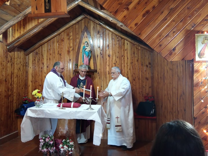 El obispo Juan José Chaparro dejó la Diócesis de Bariloche cuatro meses atrás. Foto: gentileza