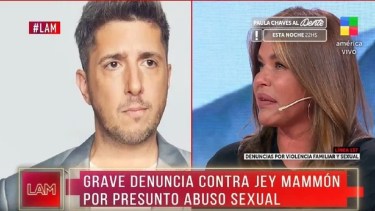 La actriz se refirió sobre la denuncia que pesa contra Jey Mammon 