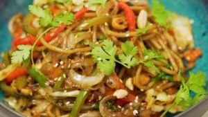 Wok de vegetales en tiempo récord