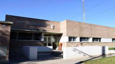 Personal policial trabajó en el lugar de los hechos. Foto: Matías Subat.