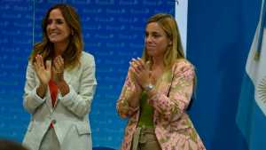 Victoria Tolosa Paz llegó en medio de la campaña electoral de Roca y respaldó a María Emilia Soria 