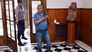 Luis Rosas es el paritario gremial. Foto: Marcelo Ochoa.