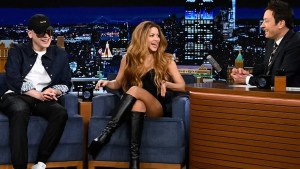 Shakira y Bizarrap la rompieron en el programa de Jimmy Fallon