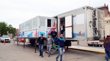 En el centro y en barrio Nuevo, habrá trailers de Nación. Foto: gentileza