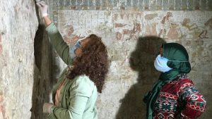 Argentinos descubrieron la entrada original de una tumba egipcia de 3.500 años