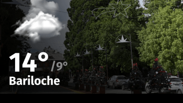 Clima de hoy, Jueves 9 de Marzo de 2023, para la ciudad de Bariloche