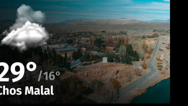 Clima de hoy, Lunes 13 de Marzo de 2023, para la ciudad de Chos Malal