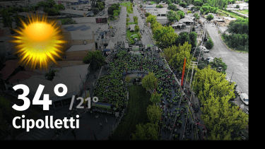 Clima de hoy, Martes 14 de Marzo de 2023, para la ciudad de Cipolletti